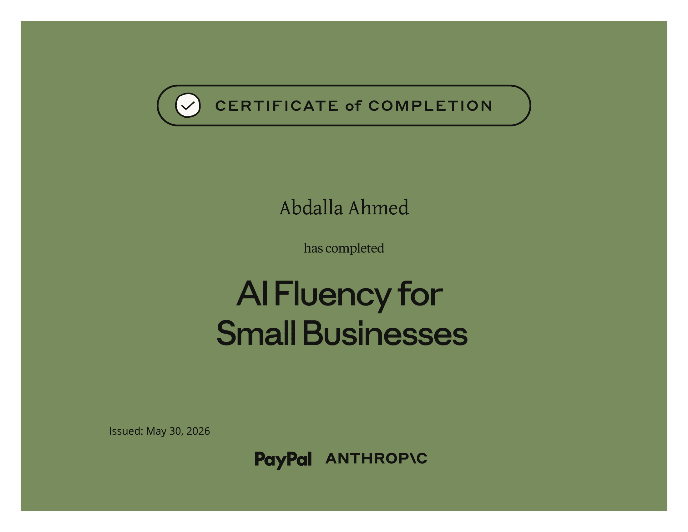 AI Fluency for Small Businesses
